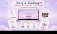 create aesthetic personalized gift website with custom cards