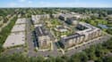 apartment complex rendering and property development visuals