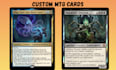 create custom mtg card, commander alter, mtg token art, trading card design