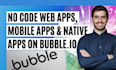 bubble developer bubble io bubble mvp no code app saas mvp web app development