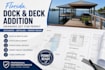 design florida dock, deck addition plans , permit drawings