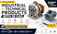 design industrial and technical products with 3d cad