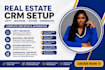 real estate CRM setup, lofty, kvcore, gohighlevel