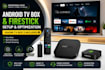 setup android TV box, firestick and xiaomi TV box s