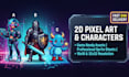 create pixel art game assets and animation