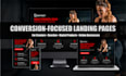 design a conversion focused wordpress landing page