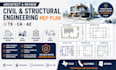 architect and review civil and structural engineering mep plan in tx ca az
