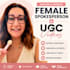 create english and spanish spokesperson and ugc videos