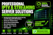 set up and configure your streaming server and management panel