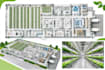 design a commercial vertical farm floor plan