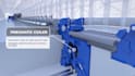 create 3d industrial machinery manufacturing process and technical animation