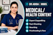 medically review and fact check women health and healthcare content