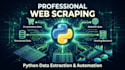 build a custom python web scraper to extract data