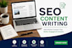 write SEO friendly tech and ai blog content