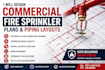 design fire sprinkler piping and riser diagrams for commercial projects