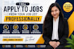 provide reverse recruiting and job application services