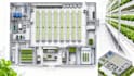 design hydroponic vertical farm layout