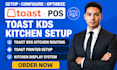 toast kds kitchen routing toast printer setup kitchen display system toast pos