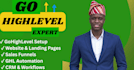 gohighlevel landing page ghl website design go high level