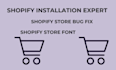 do shopify font installation shopify store expert