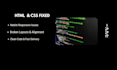 fix your CSS, HTML bugs and mobile responsive issues