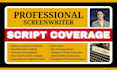 provide script coverage, feedback, analysis, notes for screenplay or TV pilot
