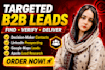 do perfect b2b lead generation, linkedin prospecting, google maps lead gen