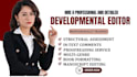 developmental edit, ficton, romance, fantasy, memoir, novel, book editor
