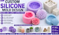design custom ceramic slip casting mold and plaster mold