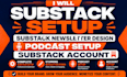 substack setup substack newsletter design podcast setup substack account