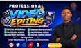 professionally edit reels, tiktok videos,  and youtube shorts