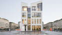 build 3d residential apartment from dwg plan, house elevation realism cgi render