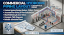 provide commercial hydronic piping layout service and manifold sizing