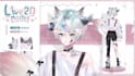 design anime vtuber character and full rigging