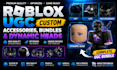 create custom roblox ugc accessories, bundles and dynamic heads