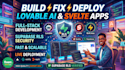 build, fix and deploy your lovable ai, supabase rls, svelte, convex and boltnew