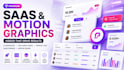 create animated saas explainer video, saas demo video with voice
