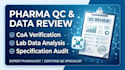 do pharmaceutical quality control and data review