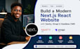 build a modern next js react website with sanity strapi headless cms