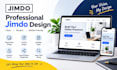 design a professional jimdo website for your business