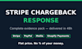 write your stripe chargeback dispute response with full evidence pack