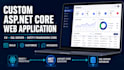 build a custom asp net core web application