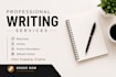 help writing of sene , content creation
