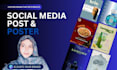 design custom social media posts and posters