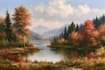 landscape oil painting art