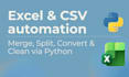 convert, merge, and automate your excel or csv files