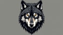 do unique wolf head t shirt logo design