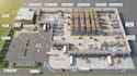 create a warehouse layout, distribution center design, and logistics master plan