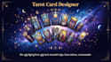 design a professional custom tarot deck