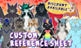 draw furry ref sheet nsfw fursona reference sheet custom